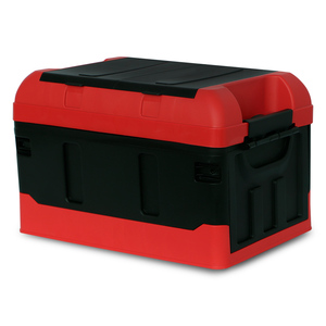 Caja Desarmable con Tapa AG Box Plástico Rojo con Negro