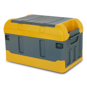 Caja Desarmable con Tapa AG Box Plástico Amarillo con Gris