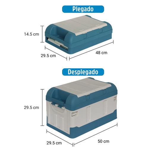 Caja Desarmable con Tapa AG Box Plástico