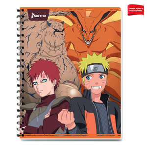 Cuaderno Profesonal Norma Naruto Raya 100 hojas Cuaderno Profesonal Norma Naruto Raya 100 hojas