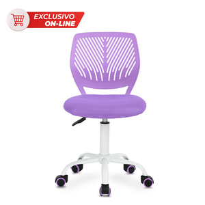Silla Ajustable para Niños Home Make Carnation Morado Silla Ajustable para Niños Home Make Carnation Morado