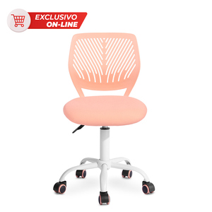 Silla Ajustable para Niños Home Make Carnation Rosa Silla Ajustable para Niños Home Make Carnation Rosa