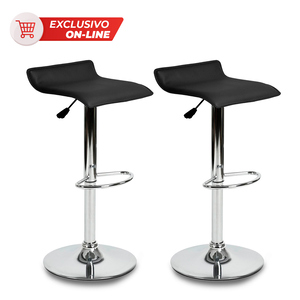 Bancos para Comedor Home Make Flanagan Negro 2 piezas Bancos para Comedor Home Make Flanagan Negro 2 piezas