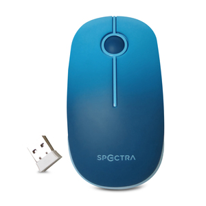 Mouse Inalámbrico Spectra IA10710G Azul