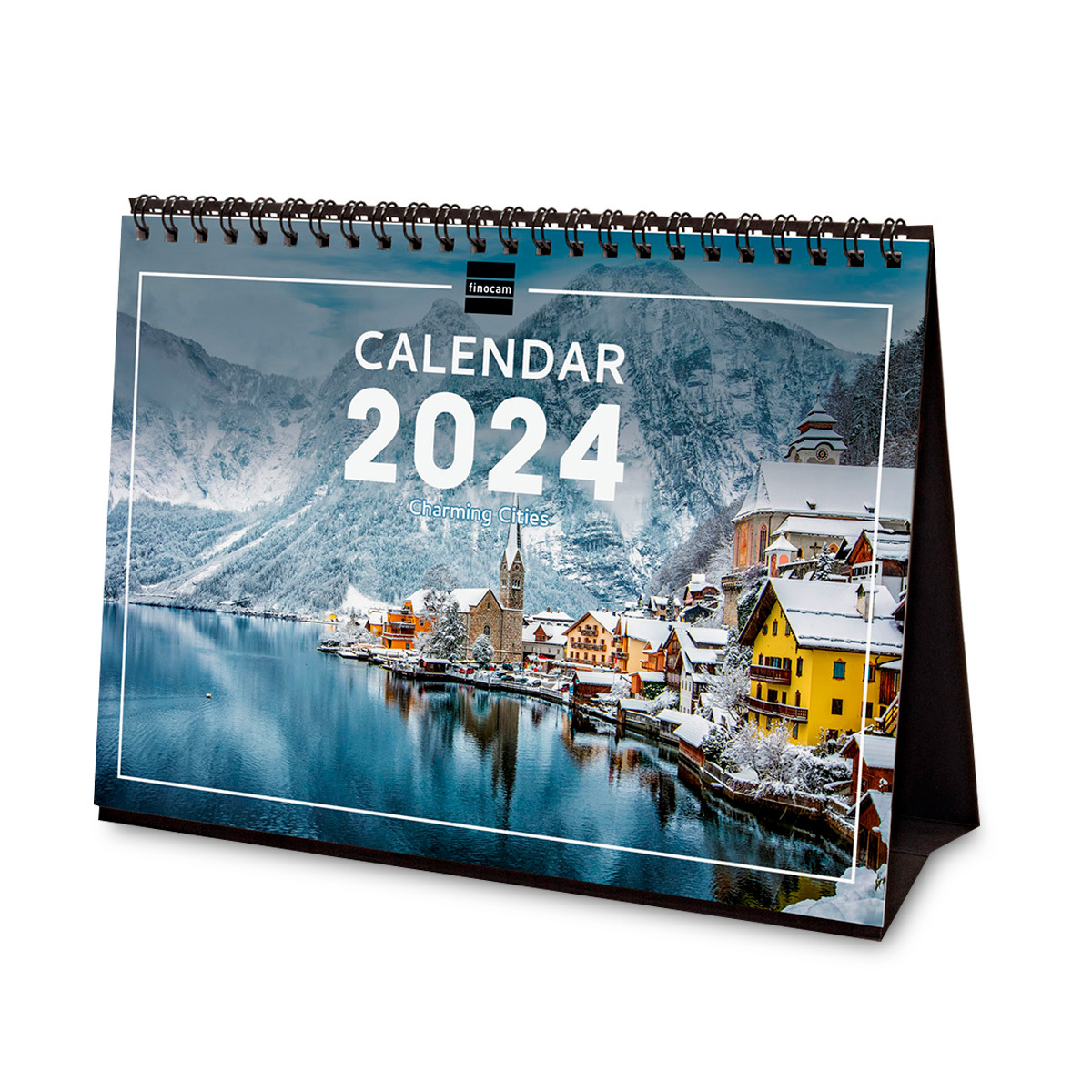 Calendario de Mesa 2024 Finocam Charming Internacional 21 x 15 cm