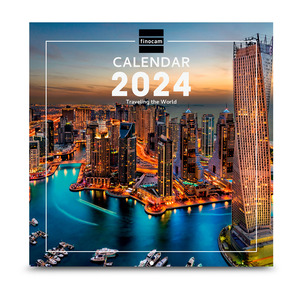 Calendario de Pared 2024 Finocam Traveling 30 x 30 cm