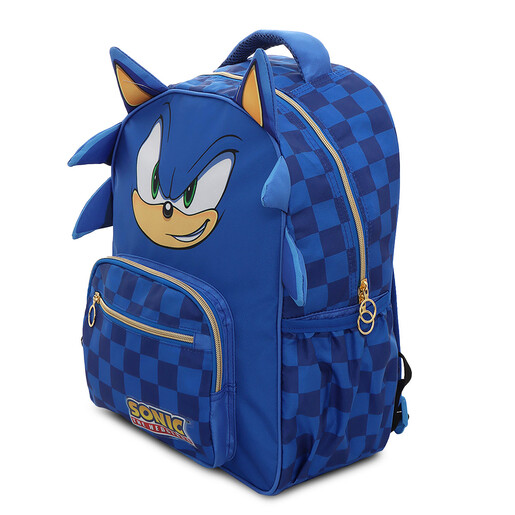 Mochila Escolar Ruz Sonic Azul