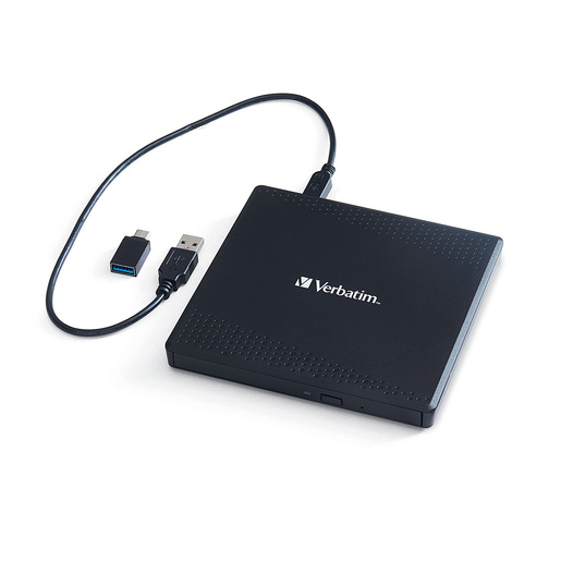 Grabador Externo USB Verbatim CD y DVD