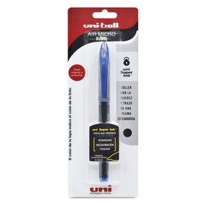 Pluma Air Micro Uni Ball Punto Fino Azul Pluma Air Micro Uni Ball Punto Fino Azul