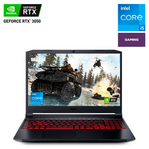 Laptop Gamer Acer Nitro 5 GeForce RTX 3050 Intel Core i5 15.6 pulg. 512gb SSD 8gb RAM Laptop Gamer Acer Nitro 5 GeForce RTX 3050 Intel Core i5 15.6 pulg. 512gb SSD 8gb RAM