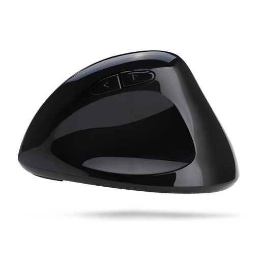 Mouse Inalámbrico Óptico Adesso E30 USB Ergonómico Iluminado Negro