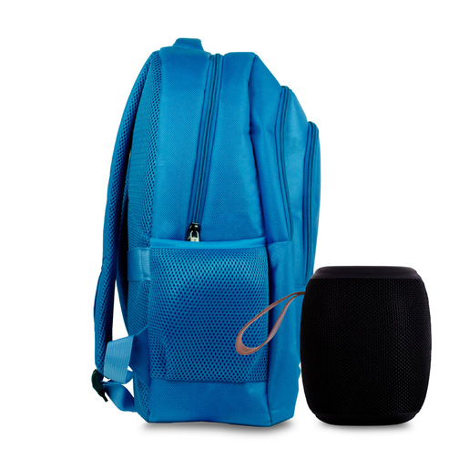 Mochila Escolar Perfect Choice y Bocina Backpack Azul