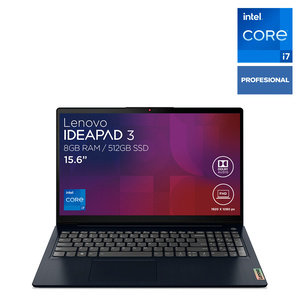 Laptop Lenovo IdeaPad 3 Intel Core i7 15.6 pulg. 512gb SSD 8gb