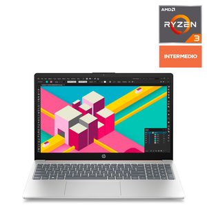 Laptop HP 15-fc0001la AMD Ryzen 3 15.6 pulg. 512gb SSD 8gb RAM Rosa Pálido