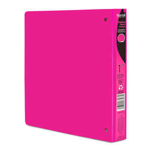 Carpeta Carta con Arillo en O de 1 pulg. Samsill 200 hojas Rosa Carpeta Carta con Arillo en O de 1 pulg. Samsill 200 hojas Rosa