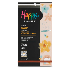 Notas Adhesivas Happy Planner Softly 30 hojas