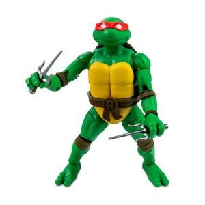 Tortugas Ninja Figura Rafael y Cómic 13 cm