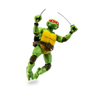 Tortugas Ninja Figura Leonardo y Cómic 13 cm