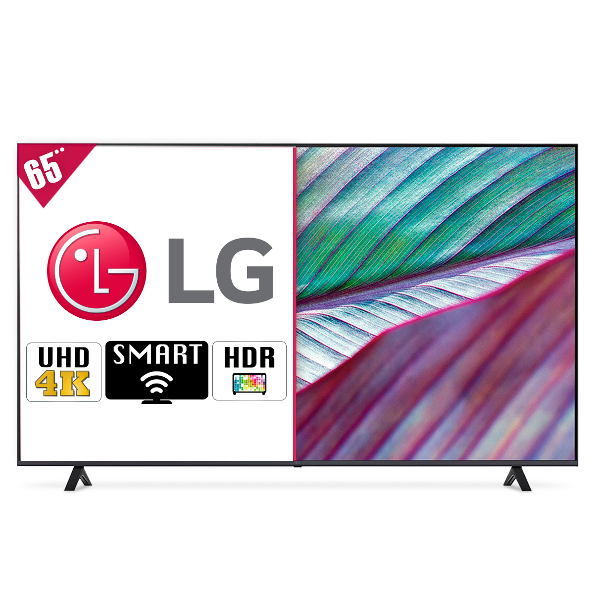 Pantalla LG UHD TV AI ThinQ 65 Pulgadas 4K SMART TV