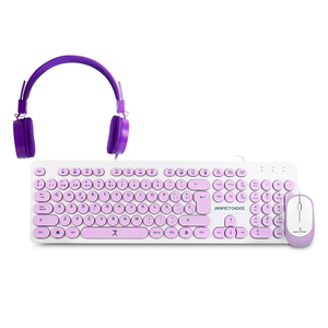 Kit de Cómputo 3 en 1 Perfect Choice Morado Kit de Cómputo 3 en 1 Perfect Choice Morado