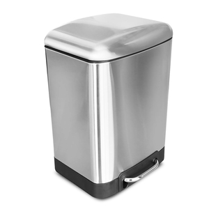 Bote de Basura Sablón Rectangular con Pedal 6 L Bote de Basura Sablón Rectangular con Pedal 6 L