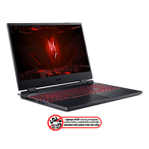 Laptop Gamer Acer Nitro 5 AN515-58-73M4 GeForce RTX 4050 Intel Core i7 15.6 pulg. 512gb SSD 16gb RAM