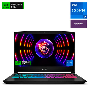 Laptop Gamer MSI Katana 15 GeForce RTX 4060 Intel Core i7 15.6 pulg. 1TB SSD 16gb RAM Negro Laptop Gamer MSI Katana 15 GeForce RTX 4060 Intel Core i7 15.6 pulg. 1TB SSD 16gb RAM Negro