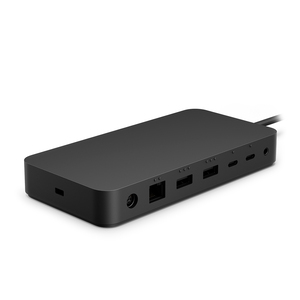 Hub USB-C Microsoft Surface Thunderbolt 8 puertos 3 usb-c 3 usb-a 1 3.5 mm Audio Jack 1 2.5g Ethernet Negro Hub USB-C Microsoft Surface Thunderbolt 8 puertos 3 usb-c 3 usb-a 1 3.5 mm Audio Jack 1 2.5g Ethernet Negro