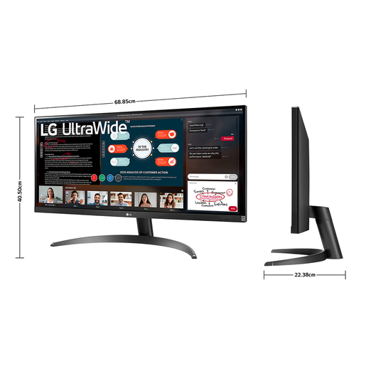 Monitor UltraWide LG 29WQ500B 29 pulg. FHD AMD FreeSync