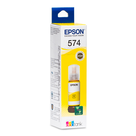 Botella de Tinta Epson T574 Amarillo 7200 páginas