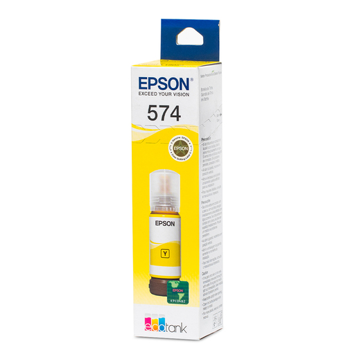 Botella de Tinta Epson T574 Amarillo 7200 páginas