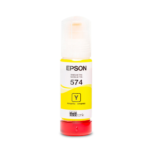 Botella de Tinta Epson T574 Amarillo 7200 páginas