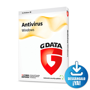 Antivirus Windows G Data Licencia 1 año 1 dispositivo Descargable