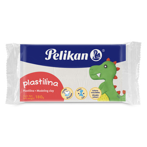 Plastilina en Barra Pelikan Blanco 180 gr Plastilina en Barra Pelikan Blanco 180 gr
