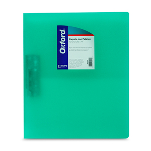 Carpeta Juvenil Carta con Palanca Oxford Verde 70 hojas Carpeta Juvenil Carta con Palanca Oxford Verde 70 hojas