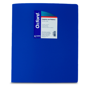 Carpeta Carta con Palanca Juvenil Oxford 70 hojas Azul Rey Carpeta Carta con Palanca Juvenil Oxford 70 hojas Azul Rey