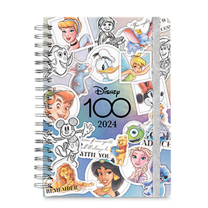 Agenda Disney 100 Años 2024 Mooving Día por Página