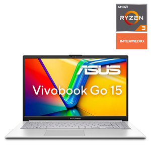 Laptop Asus Vivobook Go 15 AMD Ryzen 3 15.6 pulg. 512gb SSD 8gb RAM
