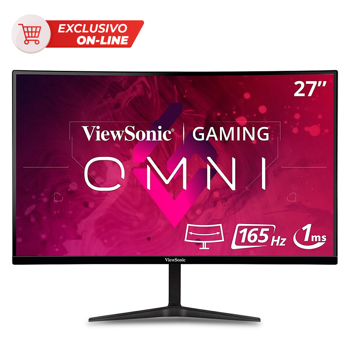 Monitor Gamer ViewSonic VX2718-2KPC-MHD Omni 27 pulg. Curvo QHD FreeSync Premium