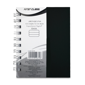 Cuaderno Pocket First Class Nutria Raya 100 hojas