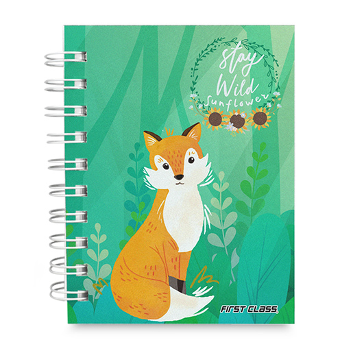 Cuaderno Pocket First Class Animales Raya 100 hojas