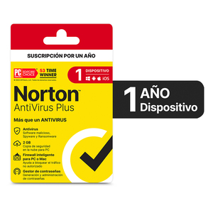 Antivirus Norton Plus Licencia 1 año 1 dispositivo