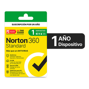 Antivirus Norton 360 Standard Licencia 1 año 1 dispositivo