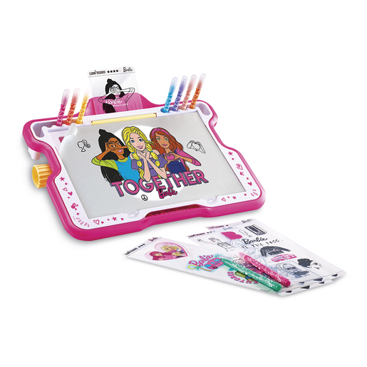 Mesa de Dibujo Barbie LumiBoard con Accesorios