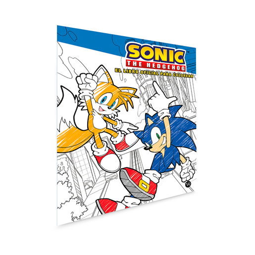 Libro para Colorear Sonic VR Editoras