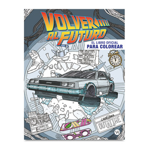 Libro para Colorear Volver al Futuro VR Editoras