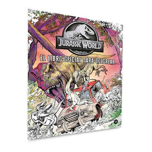 Libro para Colorear Jurassic World VR Editoras