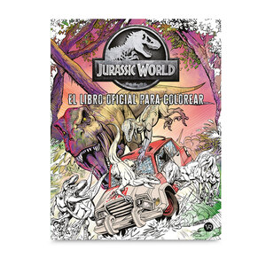 Libro para Colorear Jurassic World VR Editoras