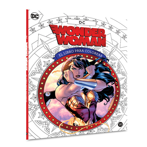 Libro para Colorear Wonder Woman VR Editoras