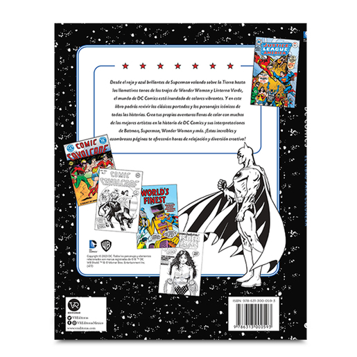 Libro para Colorear DC Comics VR Editoras